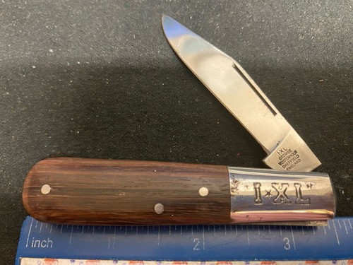 I-XL George Wostenholm Barlow Knife, Rosewood Handles - Picture 1 of 5