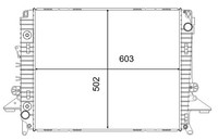 1X Mahle CR 2577 000S KüHler MotorküHlung FüR Land Rover
