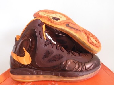 Nike Air Max Hyperposite Team Brown-Mandarin-Total Orange Sz 10 [524862-200]