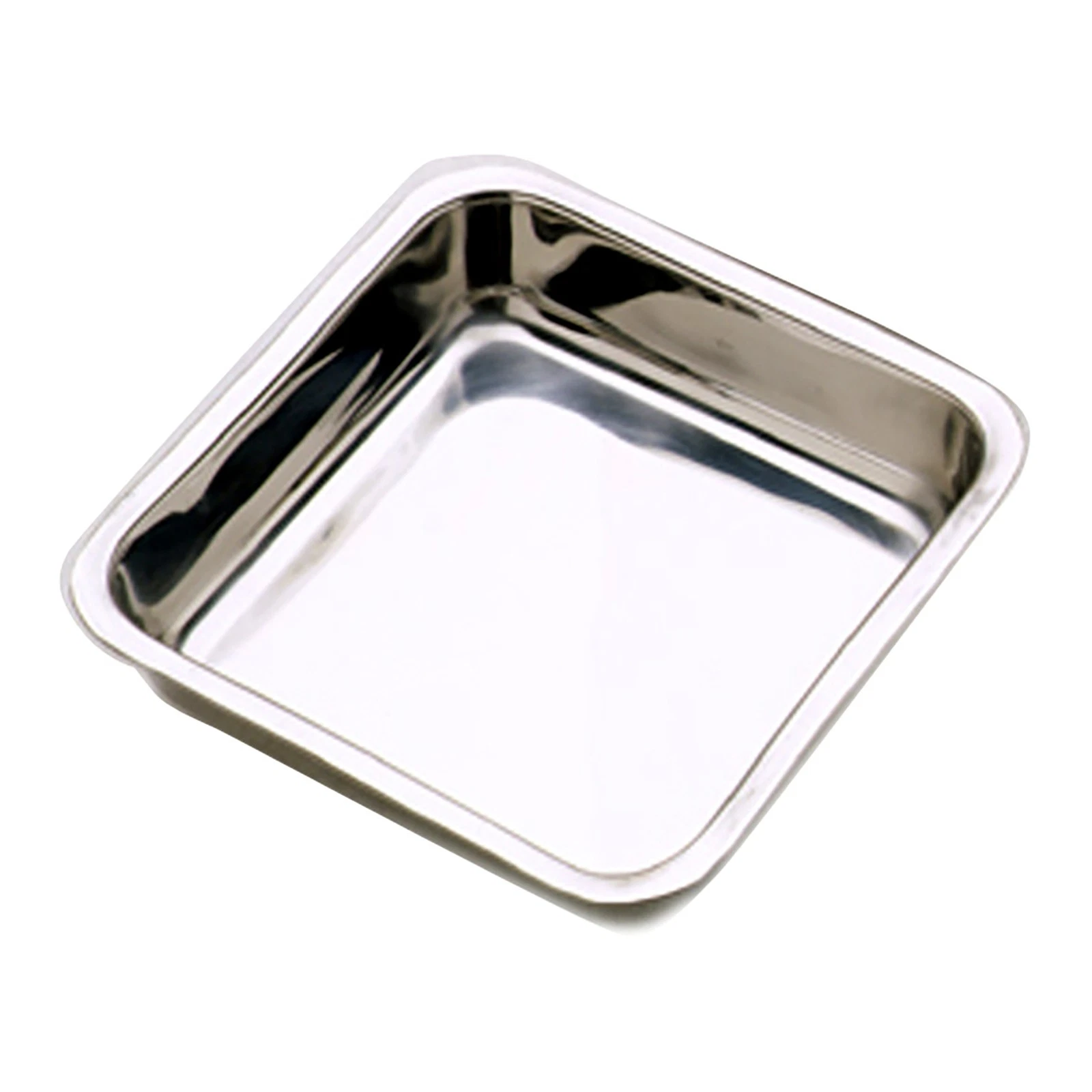 Norpro 8-Inch Stainless Steel Square Cake Pan – Rust-Resistant, Easy-Clean
