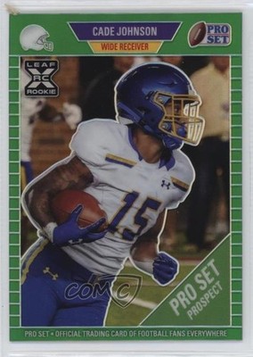 2021 Leaf Pro Set Metal Green Rainbow 13/25 Cade Johnson #11 a8x