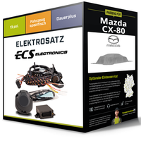 Elektrosatz 13-Pol Spezifisch für Mazda CX-80 04.2024-Jetzt NEU