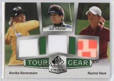 2024 SP Game Used Tour Gear Trios Annika Sorenstam Juli Inkster Rookie RC
