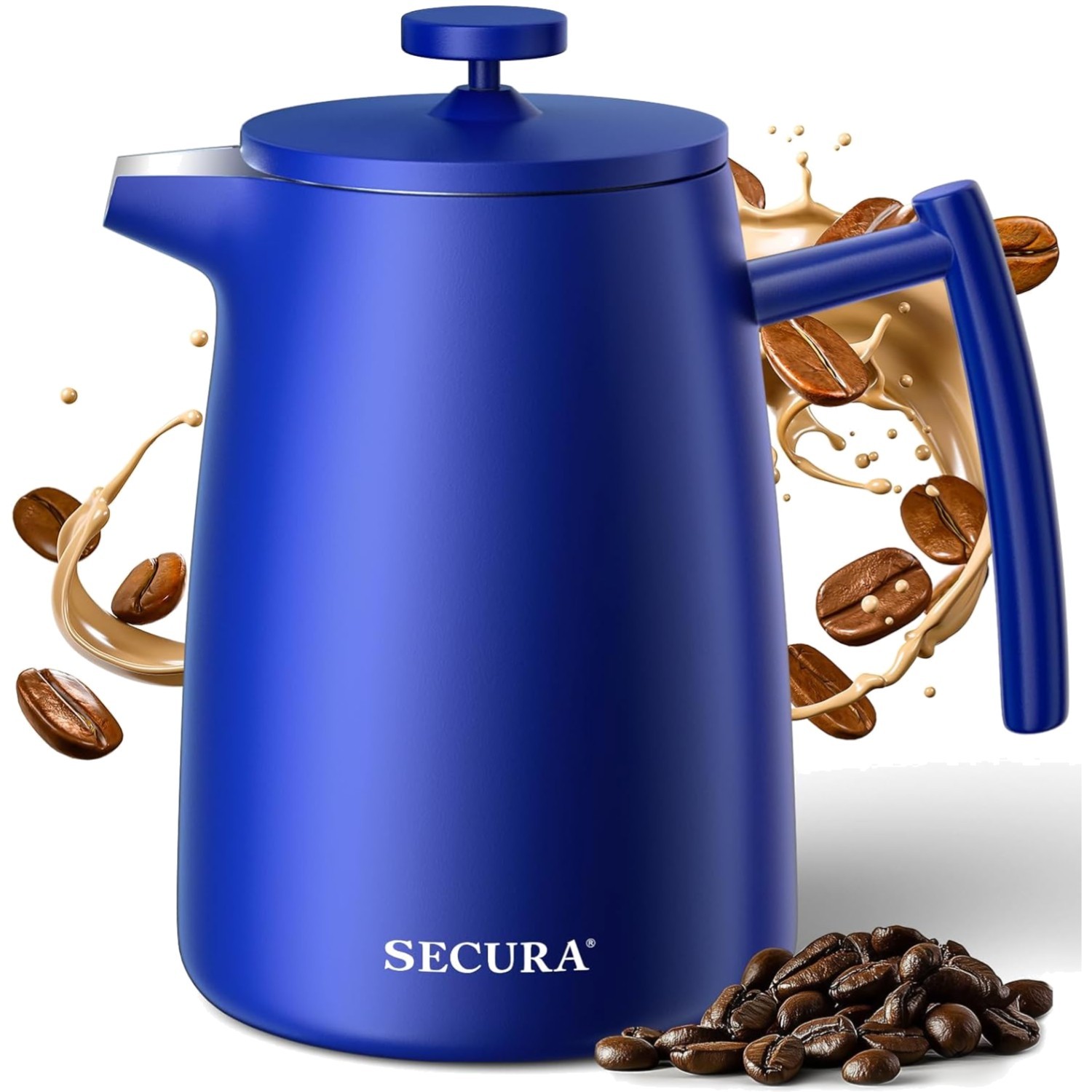 Coffee Maker &ndash; 304 Stainless Steel, Insulated Coffee Press