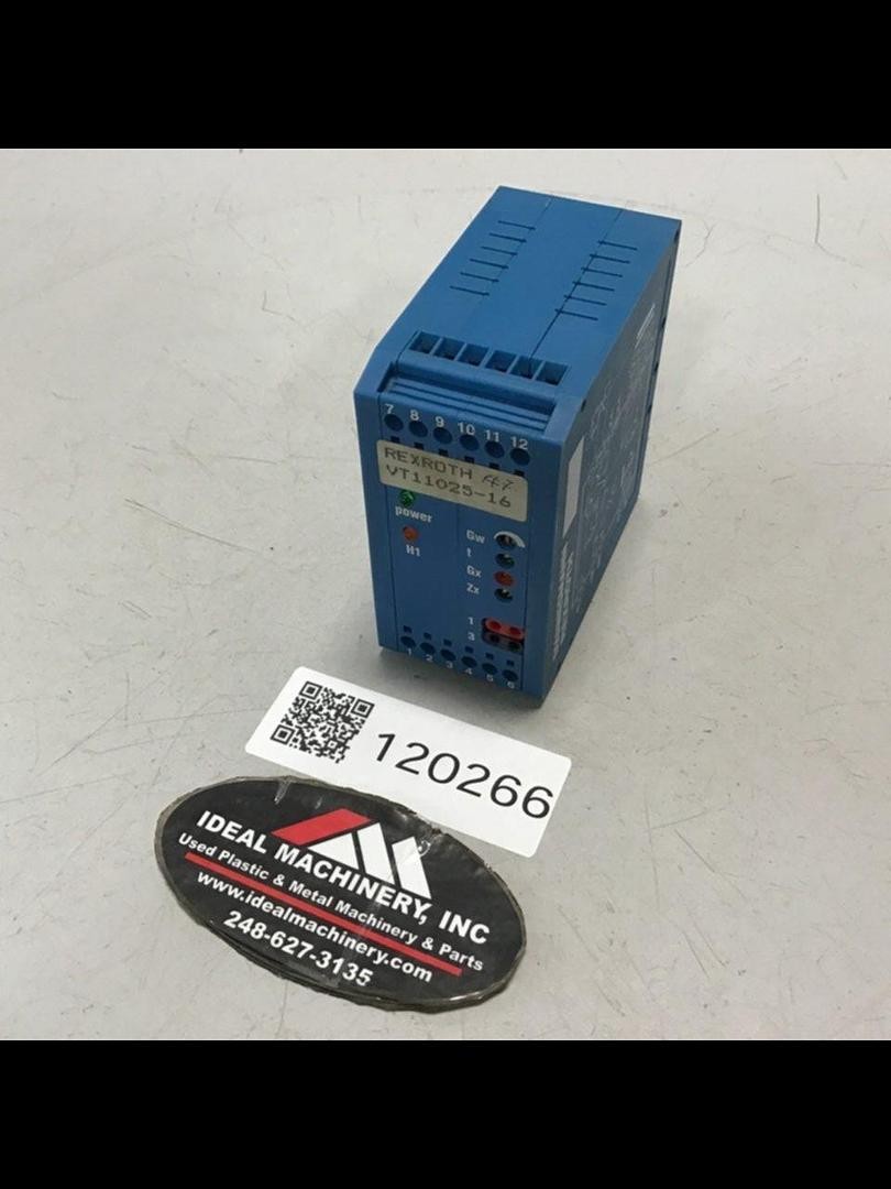 Dプライス MANNESMANN REXROTH Amplifier VT11025-16 Used #120266 | eBay UK