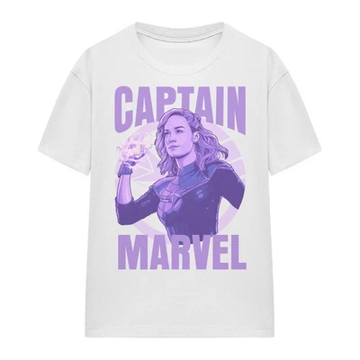 Captain Marvel - T-Shirt für Damen (TV25165) - Bild 1 von 4