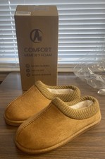 Cozy Comfort Memory Foam Slippers Girls Size 4/5 NEW
