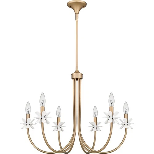 Bronze Gold  Chandelier from the Remy Collection - Picture 2 of 6