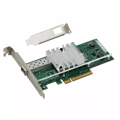 1x For Intel Ethernet Server Adapter X520-DA1 10Gbps 1 * SFP+Optical E10G41BTDA - Picture 1 of 11