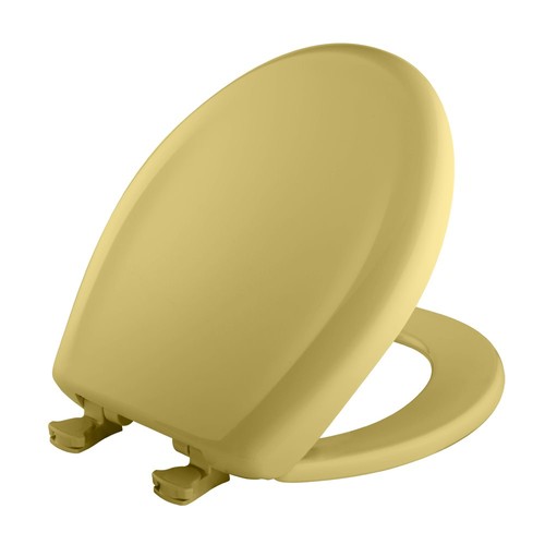 Bemis 200SLOWT Round Closed-Front Toilet Seat - Blue - Picture 4 of 8
