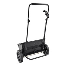 Kffkff Walk-behind Push Spreader 50 Lbs Capacity Drop Spreader