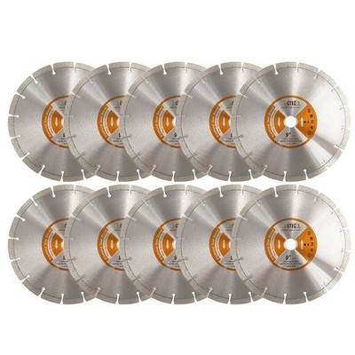 10pcs Diamond Concrete Saw Blade 230mm Cutting Wheel Granite Marble Cutting Blae