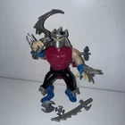 TMNT Slice 'N Dice Shredder Wacky Action 1990 Playmates Vintage - 100% Complete