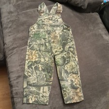 CABELA'S Children's Camo Bib Overalls Seclusion 3D