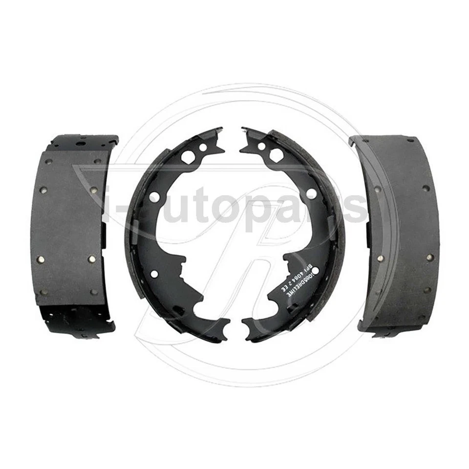 Para 1990-2000 Jeep Cherokee pastilhas de freio dianteiras sapatas de freio a tambor traseiras - Imagem 3 de 4
