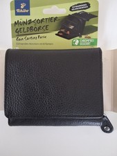 TCM Münzsortier- Geldbörse,  Geldbeutel, Leder, unbenutzt in  OVP
