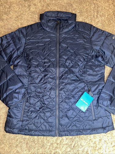 NEW Women's Columbia Cumberland Mountain EXS Blue Jacket Size XLarge MSRP $100 - Picture 1 of 6