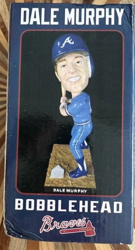 Dale Murphy Braves Delta Coca Cola Exclusive Bobblehead Collectible Figure NEW