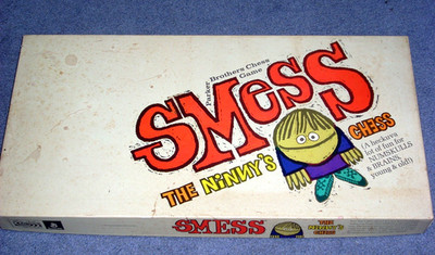 SMESS The Ninny's Chess Board Game Complete Vintage 1970 Parker Brothers