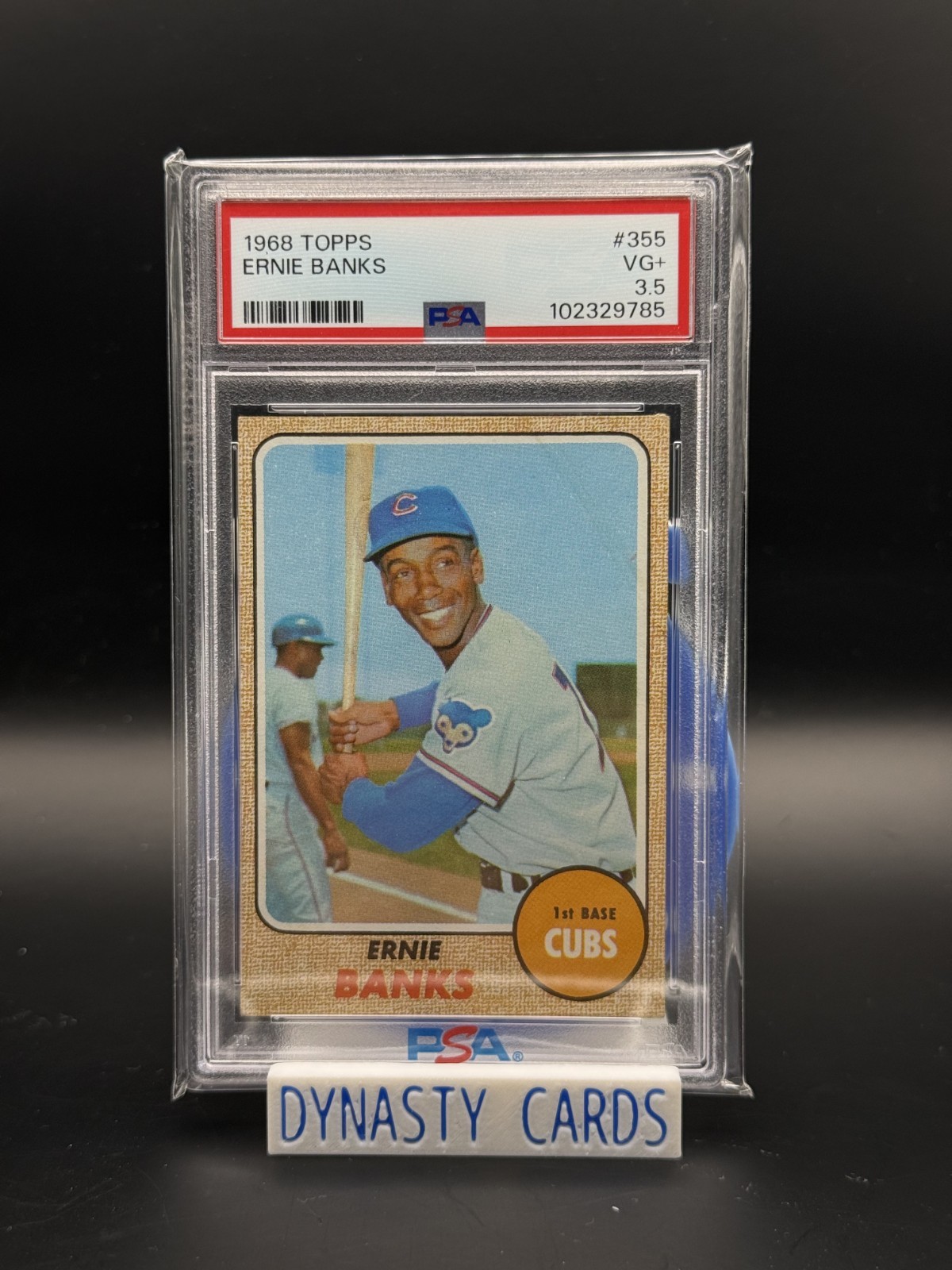 1968 Topps - Ernie Banks #355 PSA 3.5