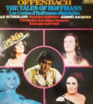 LP THE TALES OF HOFFMANN OFFENBACH DECCA DOMINGO BACQUIER SUTHERLAND