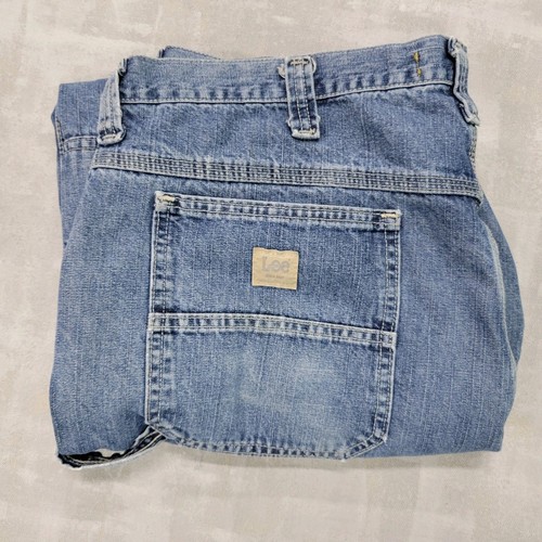Lee Carpenter relaxed Straight Jeans Men's 40x32 Workwear Baggy distressed *READ - Picture 6 of 12