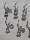 Metal Miniature Figures RPG Wargames D&D Elves Knights Shields Swords #16 — photo 2