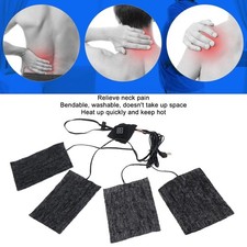 Clothing Electric Heating Pads Winter Camping Adjustable 3 Level Carbon Fi CHU