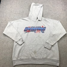 Tennessee Titans Hoodie Mens XL AFC South 2008 Champions NFL Playoffs Y2K *
