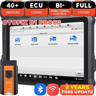 2026 OTOFIX D1 PROS2 Profi KFZ Diagnosegerät Auto OBD2 Scanner ALLE SYSTEM TPMS