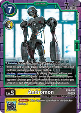 Andromon (EX9-030) - Super Rare EX09 Versus Monsters