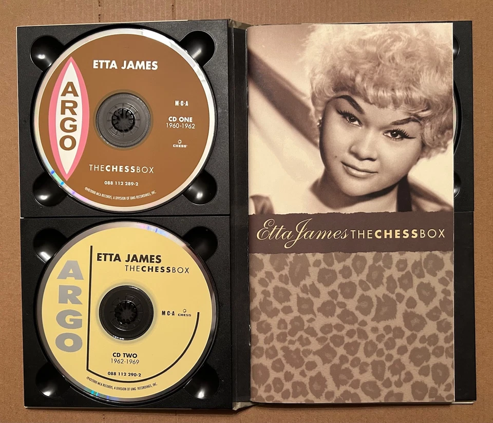 ETTA JAMES The Chess Box 3CD set with brochure. 2000 VG++ - Image 3 of 4