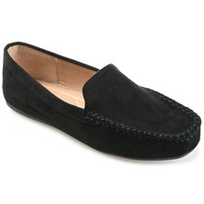 Journee Collection Women's Halsey Comfort Insole Loafer, Black Size 10M