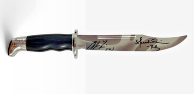 Matthew Lillard Skeet Ulrich Signed Prop Knife Scream Autograph Beckett Witness