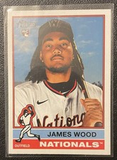 2025 Topps Heritage James Wood RC Washington Nationals #231 Rookie Card 🔥🔥