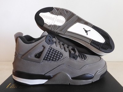 Nike Air Jordan 4 Retro Cave Stone-Black-Phantom Sz 1Y [IB4388-200]