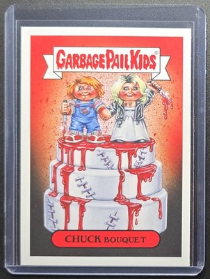 2019 Garbage Pail Kids Slasher Film Sticker Chuck Bouquet 2a