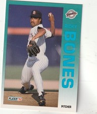 FREE SHIPPING-MINT-1992 Fleer #600 Ricky Bones San Diego Padres