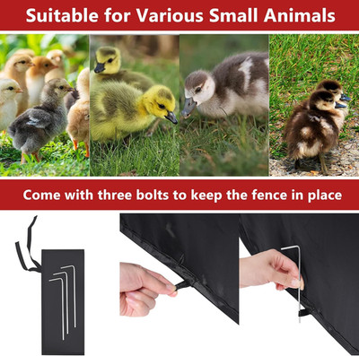 Brooder Box for Chicks Chicken Starter Kit up to 15 Baby Cage Coop