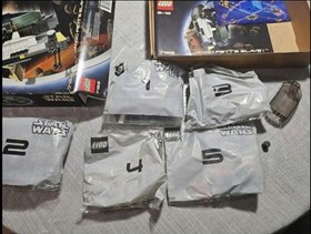 LEGO Star Wars: Jango Fett's Slave I (7153) Bags Unopened, Box Seals Pealed Open