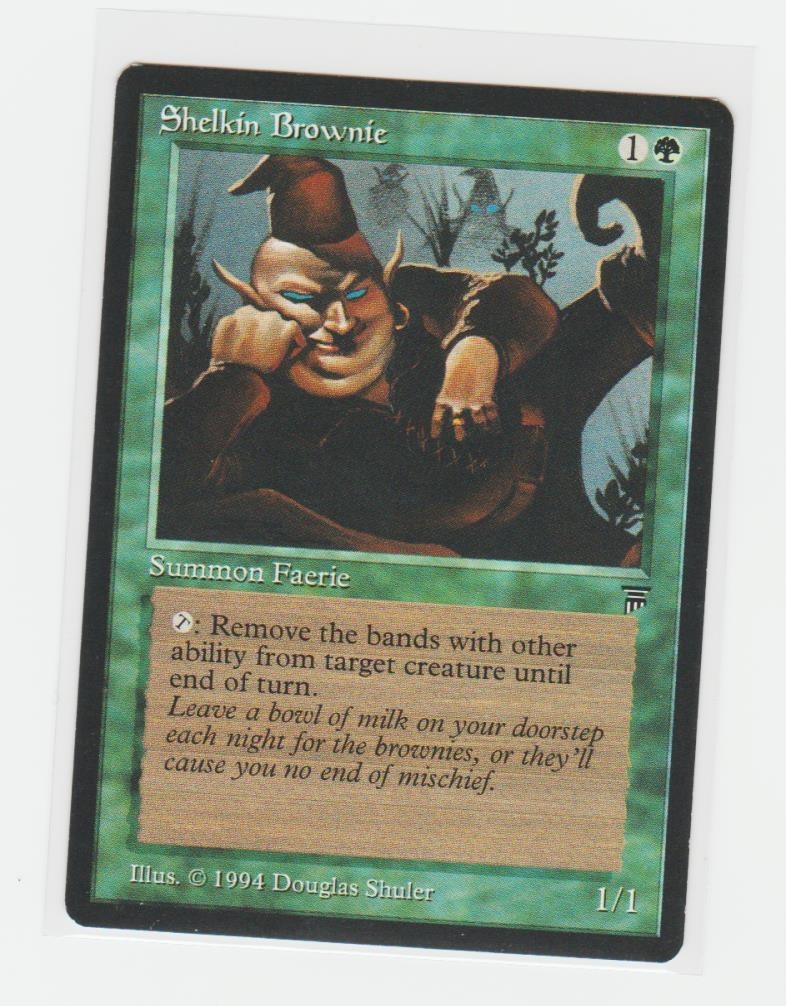 Magic the Gathering ~ MTG ~ 1x Shelkin Brownie ~ LEGENDS ~ M/NM