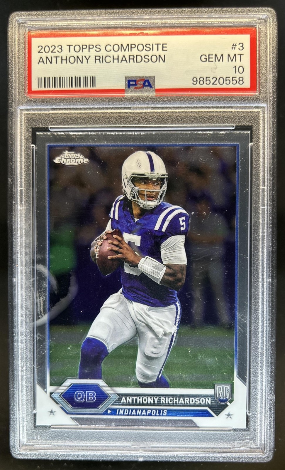 Anthony Richardson Topps Composite #3 Base