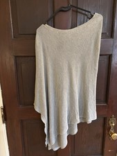 We Are Mama Cocoon By Amma Knit Gray Natural Nursing Cover