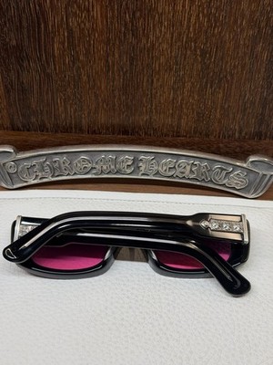 Chrome Hearts Zelda Sunglasses Black/Silver | eBay