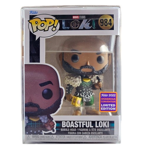 Funko Pop! Modellino in vinile Boastful Loki #984 Marvel Studios  - Foto 1 di 5