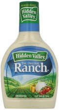 Hidden Valley Ranch Dressing 24oz Squeeze Bottle Pack of 3 Original Flavor