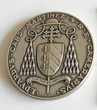 Medaglia Sede Vacante 2005 ufficiale Vaticano argento