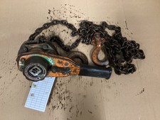 RIR 1 Ton Lever Chain Hoist 10 Ft Lift Manual Come Along