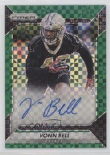 2016 Panini Prizm Rookie Green Power 13/49 Vonn Bell #RA-VBL Auto 1oq2