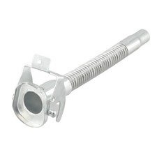 Fits For Standard 5L/10L/20L 1x 30cm Silver Metal Jerry Can Spout Nozzle